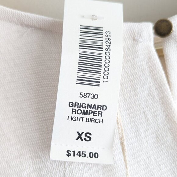 Aritzia White Long Sleeve Romper - Picture 11 of 12